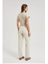 Moodo Dámské jeans Moodo – světle béžová