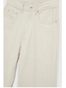 Moodo Dámské jeans Moodo – světle béžová