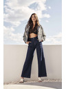 Moodo Dámské jeans Moodo – tmavě modré