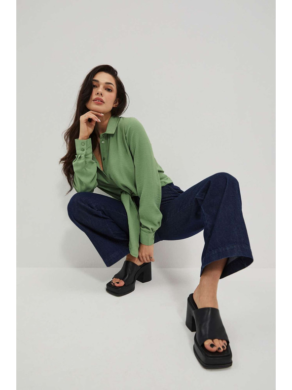 Moodo Dámské jeans Moodo – tmavě modré