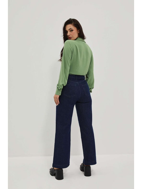 Moodo Dámské jeans Moodo – tmavě modré