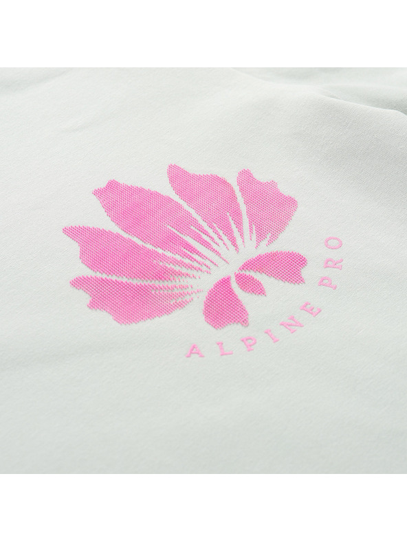 ALPINE PRO Dámské bavlněné triko ALPINE PRO SUMEKA pale aqua varianta pa