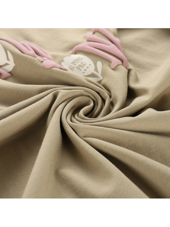 ALPINE PRO Dámské bavlněné triko ALPINE PRO SUMEKA twill varianta pb