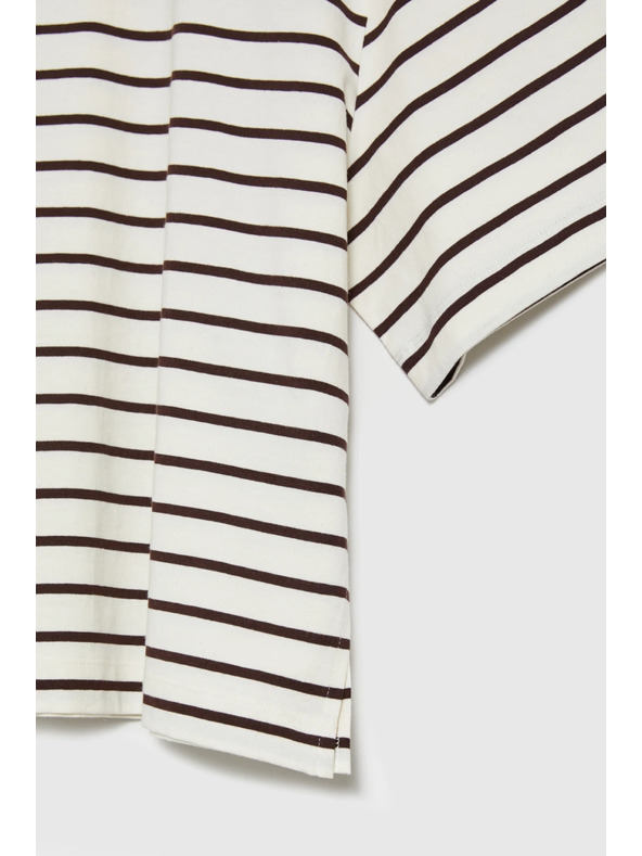 Moodo Dámské pruhované tričko Moodo