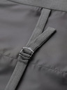 Ombre Clothing Elegantní pánská světle šedá vesta SLIM FIT