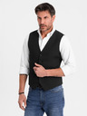 Ombre Clothing Elegantní pánská vesta SLIM FIT