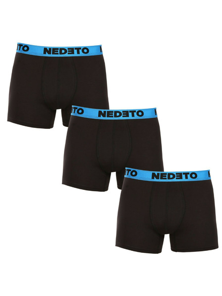 Nedeto Sada tří - pánské boxerky Nedeto černé