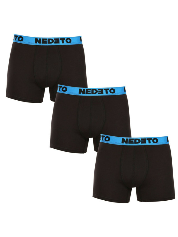 Nedeto Sada tří - pánské boxerky Nedeto černé