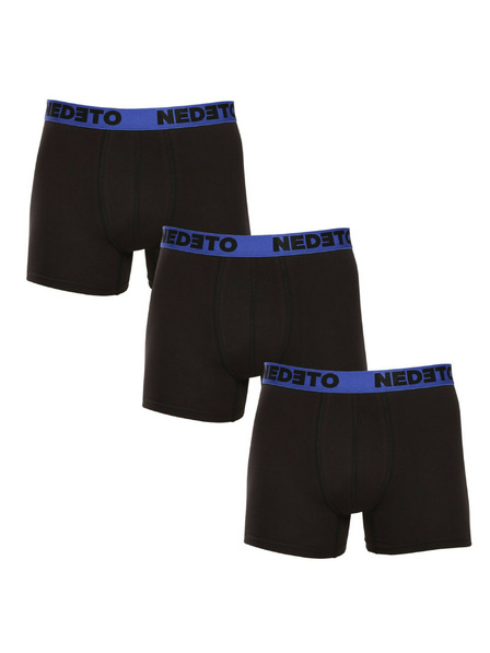 Nedeto Sada tří - pánské boxerky Nedeto černé