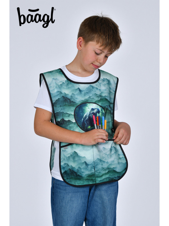 BAAGL  BAAGL Dětská zástěra Dino
