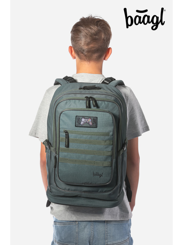 BAAGL  BAAGL SET 3 Cubic Grove: batoh, penál, sáček