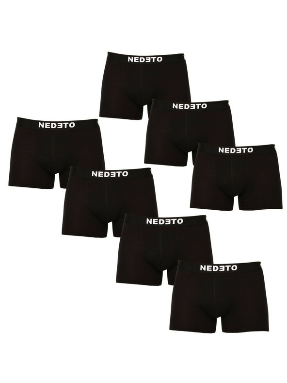 Nedeto Sada sedmi - pánské boxerky Nedeto černé