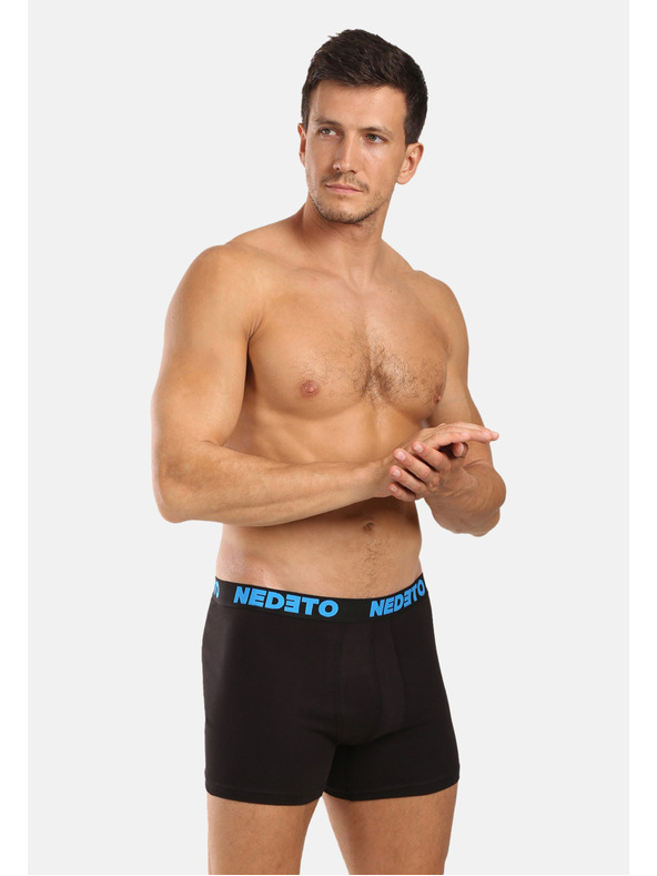 Nedeto Sada pěti - pánské boxerky Nedeto černé