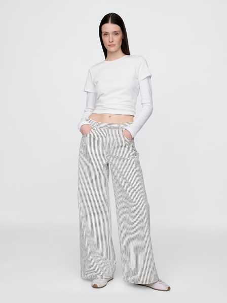 GAP Džíny Stripe Baggy GAP