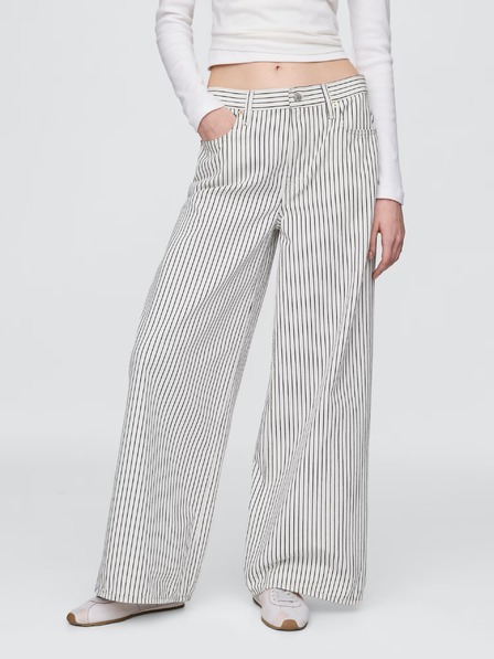 GAP Džíny Stripe Baggy GAP