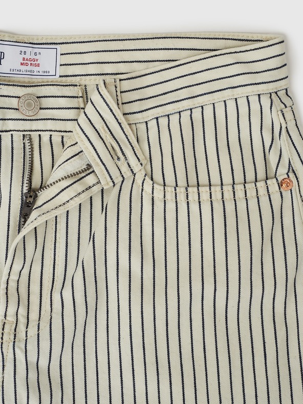 GAP Džíny Stripe Baggy GAP