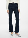 Orsay Tmavě modré dámské bootcut džíny ORSAY