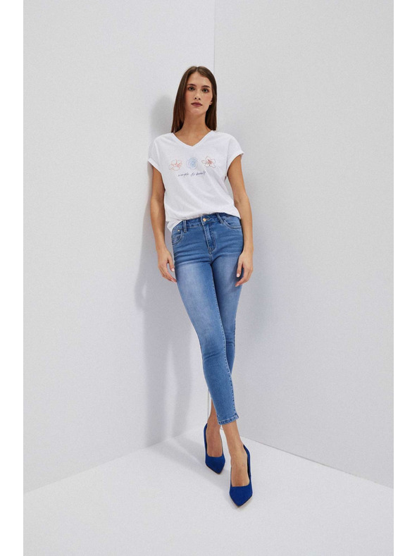 Moodo Dámské jeans Moodo – modré