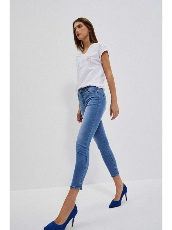 Moodo Dámské jeans Moodo – modré