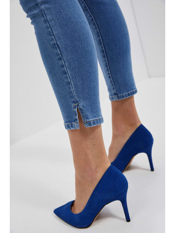 Moodo Dámské jeans Moodo – modré