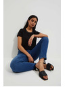 Moodo Dámské jeans Moodo – tmavě modré