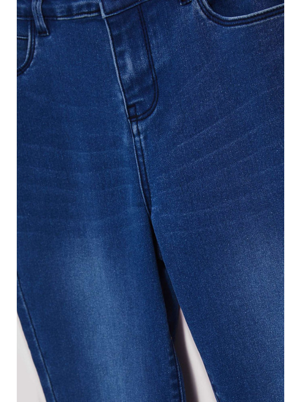 Moodo Dámské jeans Moodo – tmavě modré