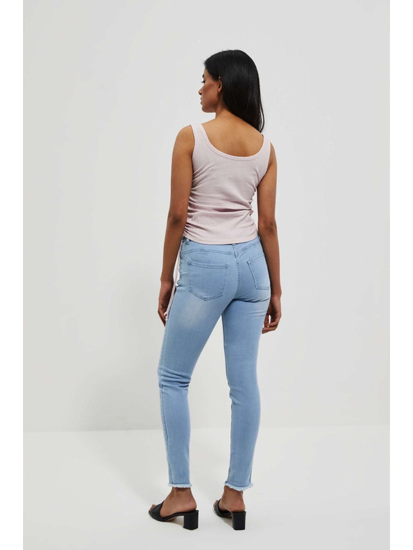 Moodo Dámské jeans Moodo – modré