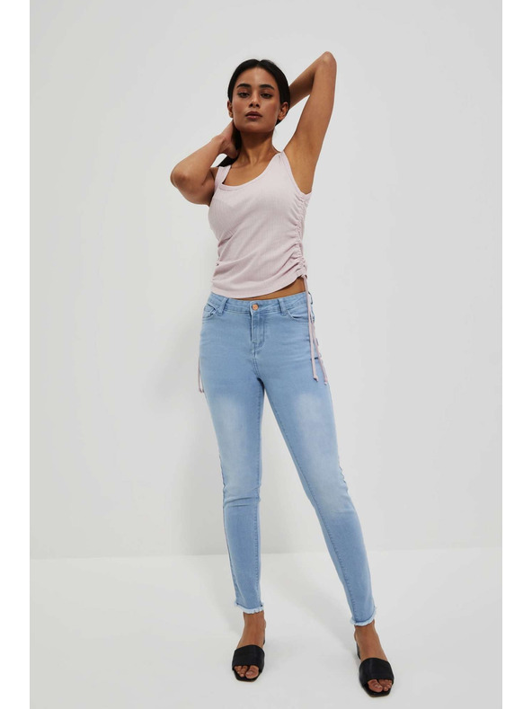Moodo Dámské jeans Moodo – modré