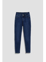 Moodo Dámské jeans Moodo – tmavě námořnická