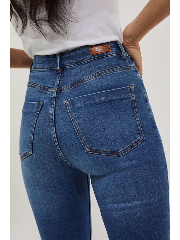 Moodo Dámské jeans Moodo – tmavě modré