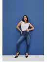 Moodo Dámské jeans Moodo – tmavě modré