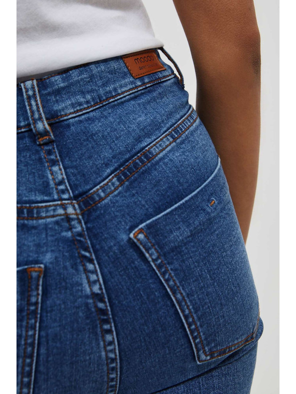 Moodo Dámské jeans Moodo – tmavě modré