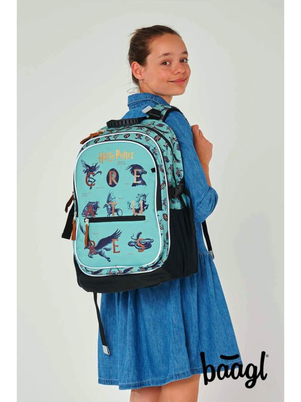 BAAGL  BAAGL 3 SET Core Harry Potter Fantastická zvířata: batoh, penál, sáček