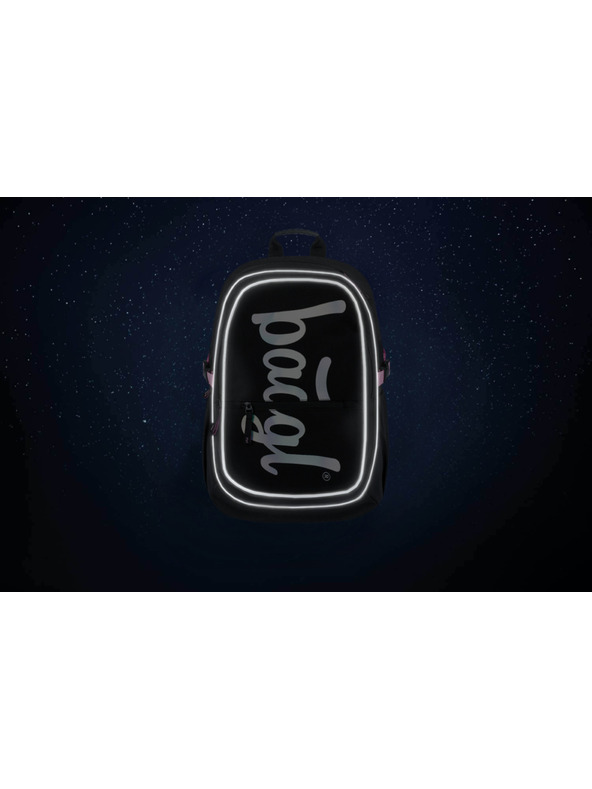 BAAGL  BAAGL Školní batoh Core Metallic Holo