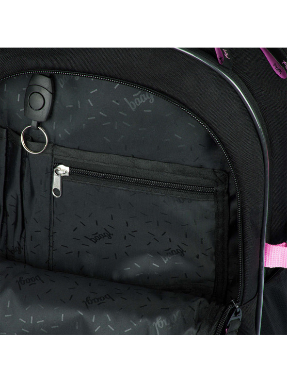 BAAGL  BAAGL Školní batoh Core Metallic Holo