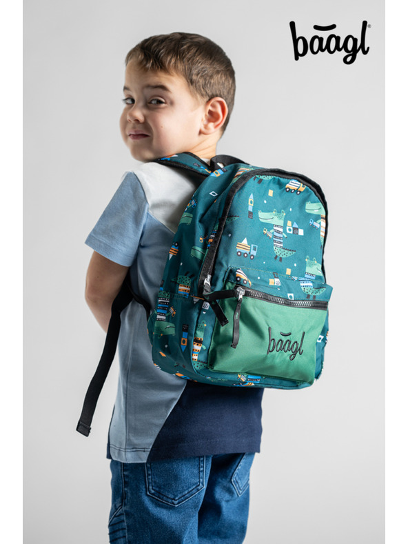 BAAGL  BAAGL Předškolní batoh Krokodýl