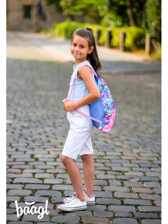 BAAGL  BAAGL 3 SET Airy Kolibřík: batoh, penál, sáček