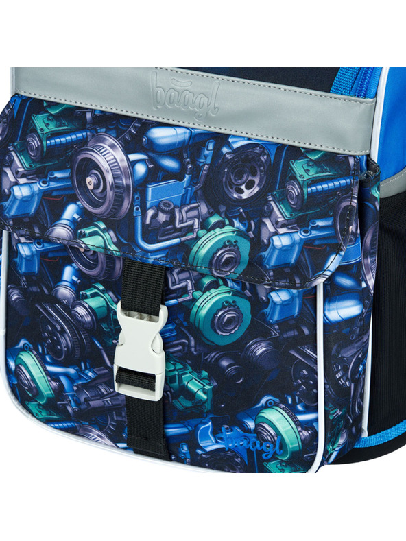 BAAGL  BAAGL Školní aktovka Zippy Závodní auto