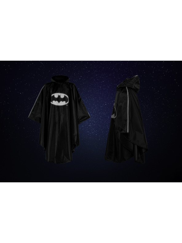 BAAGL  BAAGL Outdoor pláštěnka pončo Batman Logo vel. XL (170 -190 cm)