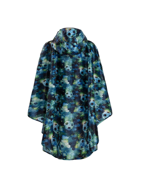 BAAGL  BAAGL Outdoor pláštěnka pončoFotbal vel. M (130 -150 cm)