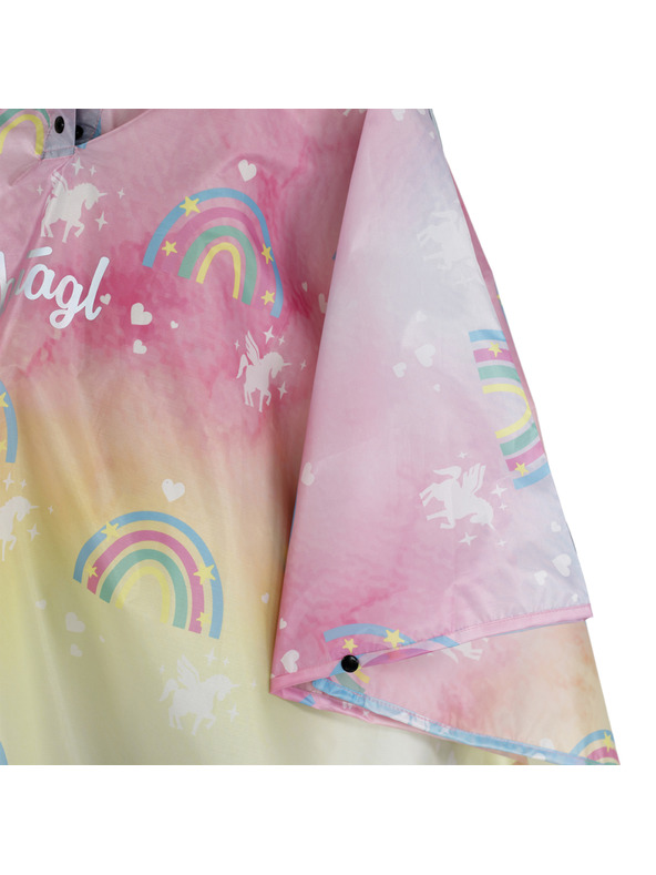 BAAGL  BAAGL Outdoor pláštěnka pončo Unicorn vel. XS (90 -110 cm)