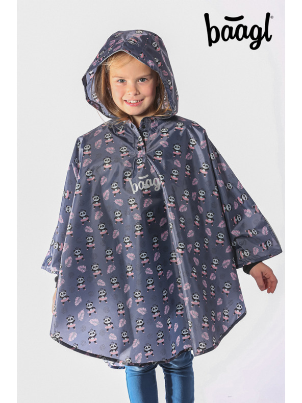 BAAGL  BAAGL Outdoor pláštěnka pončo Panda vel. S (110 -130 cm)