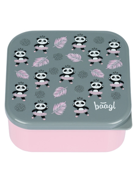 BAAGL  BAAGL Box na svačinu 4 v 1 Panda