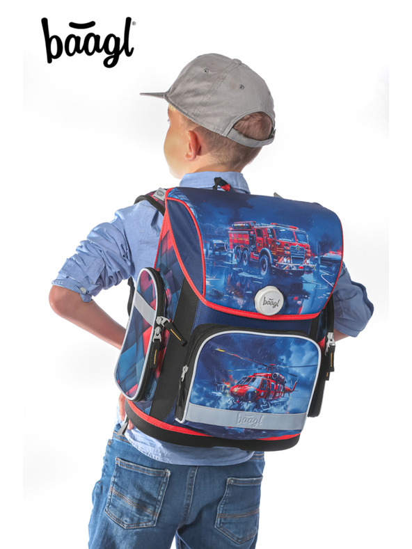 BAAGL  BAAGL Školní aktovka Ergo Záchranáři