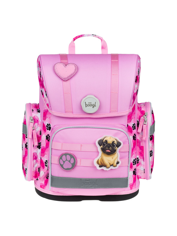 BAAGL  BAAGL SET 3 Ergo Tlapky: aktovka, penál, sáček