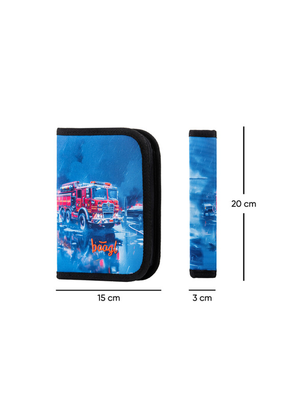 BAAGL  BAAGL SET 3 Ergo Záchranáři: aktovka, penál, sáček