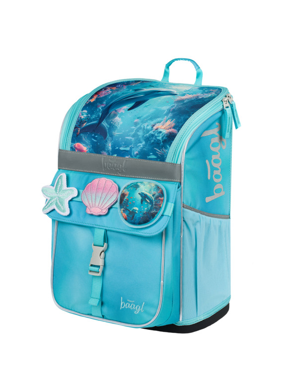 BAAGL  BAAGL Školní aktovka Zippy Delfín