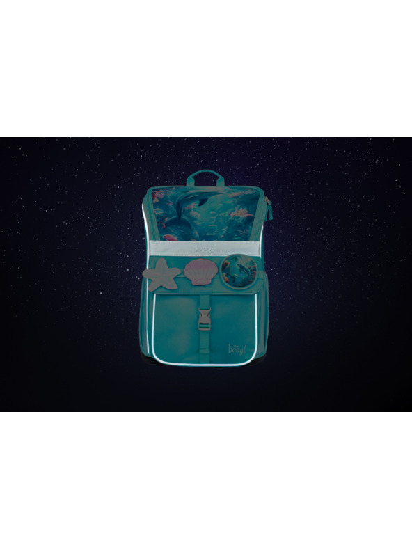 BAAGL  BAAGL Školní aktovka Zippy Delfín