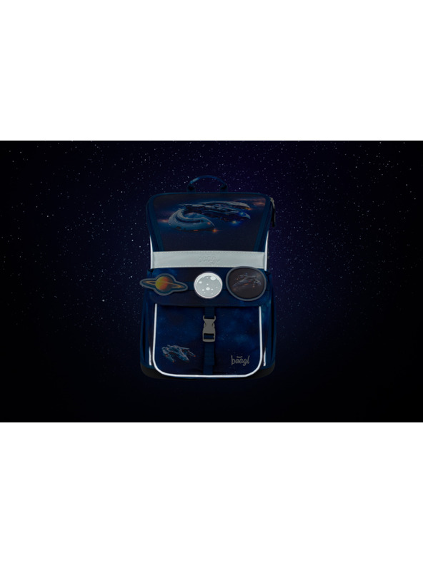 BAAGL  BAAGL SET 3 Zippy Vesmírná loď: aktovka, penál, sáček