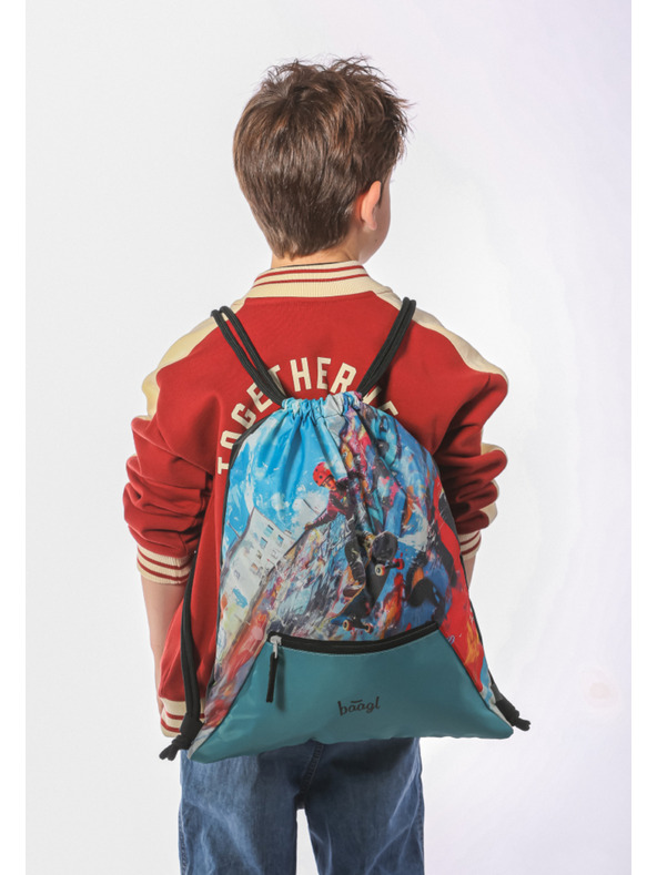 BAAGL  BAAGL SET 3 Zippy Skatepark: aktovka, penál, sáček